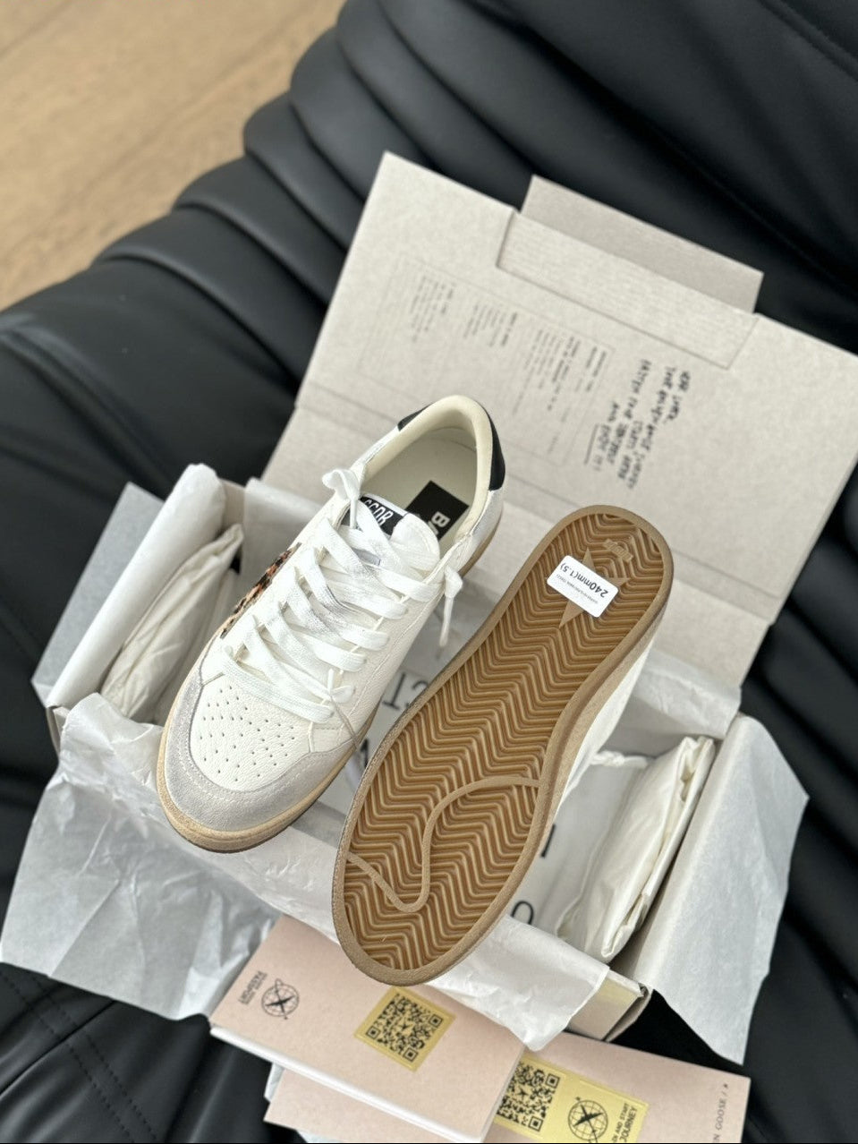 GDGS Ballstar Leopard Gum Sole