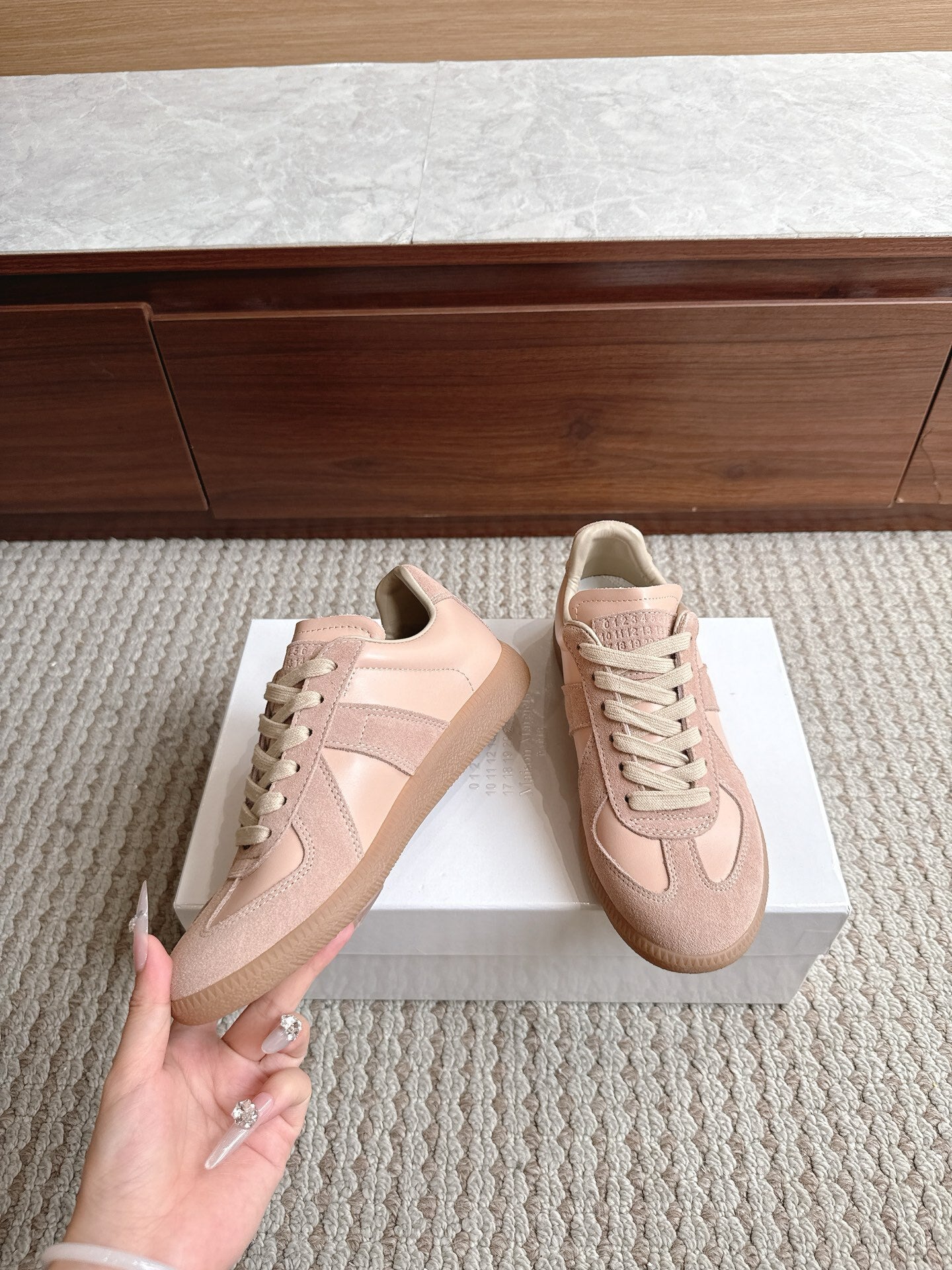 Maison Pink Lether