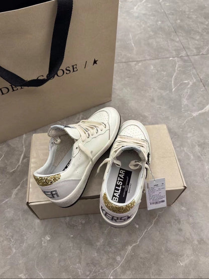 GDGS Ballstar Black Star Logo Gold Shine Back