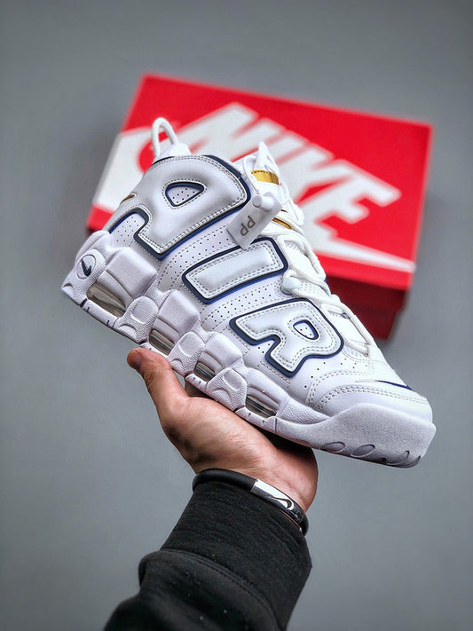 Uptempo White Midnight Navy