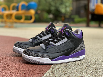 AJ3 Court Purple
