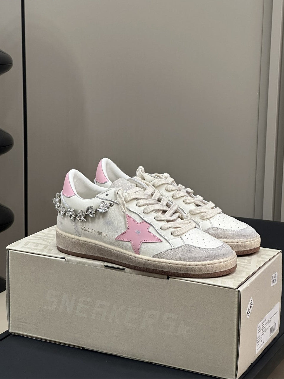 GDGS Ballstar Pink Star Diamond White Body
