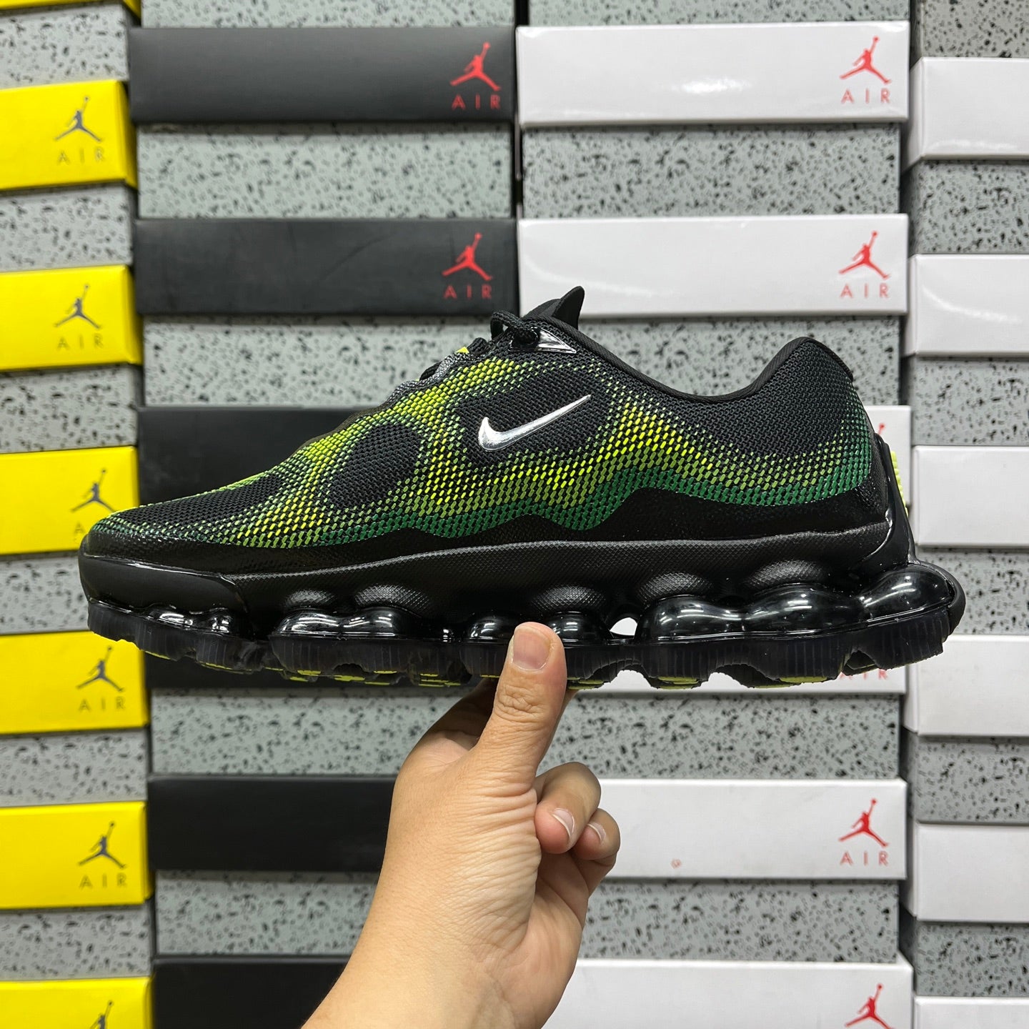 Nk Air Liquid Max Black/Green