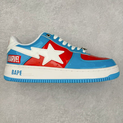 Bape STA Low Marvel Comics Captain America