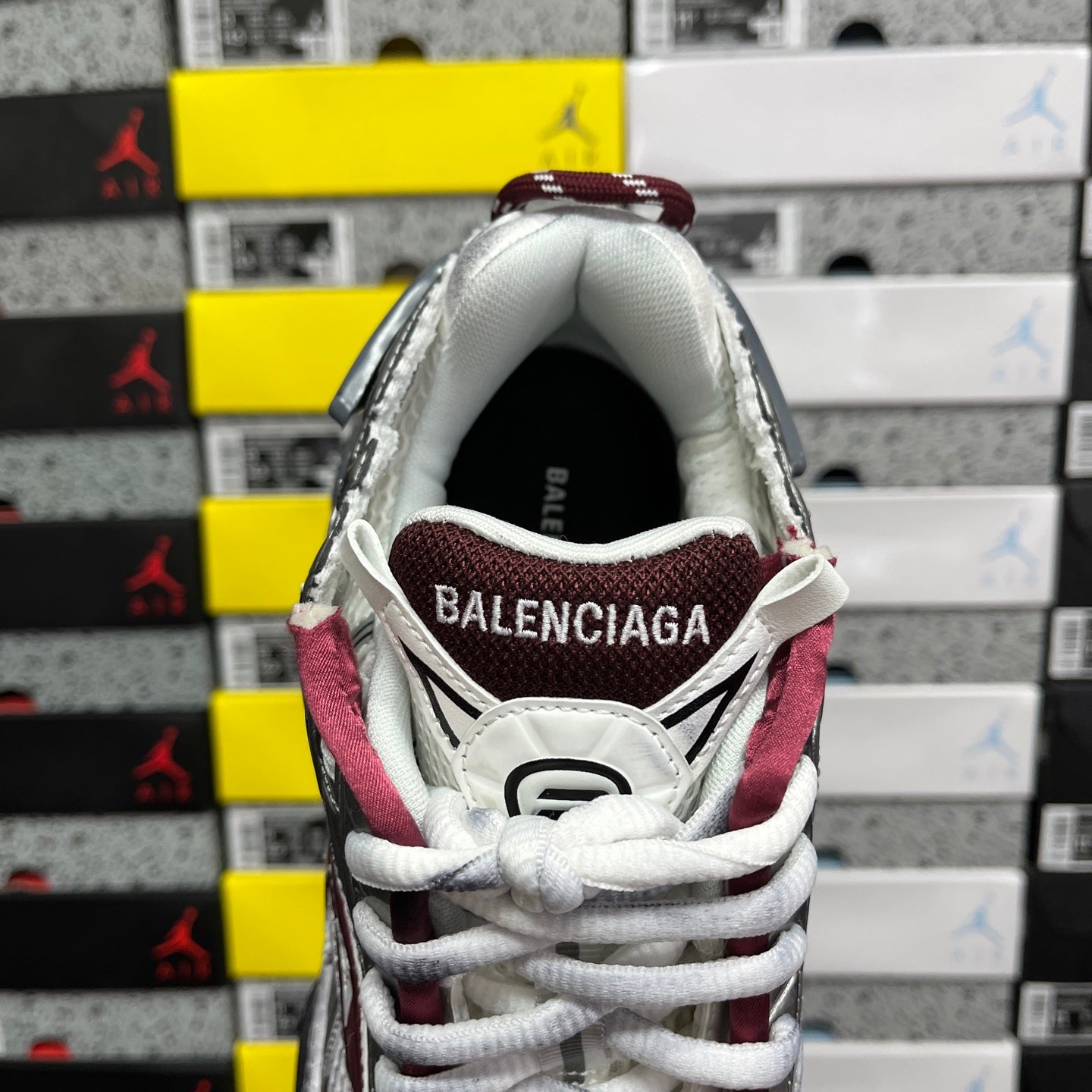 BLG Runner 7.0 White/Begundy/Grey