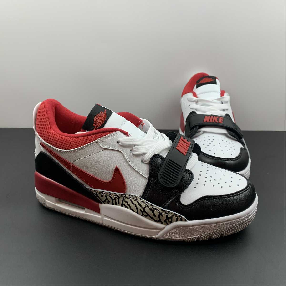 Legacy 312 White Black Wolf Grey Fire Red