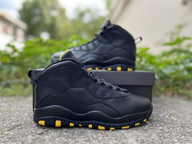 AJ10 Black and Yellow