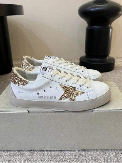 GDGS Super-Star Gold Shine Star Gum Sole