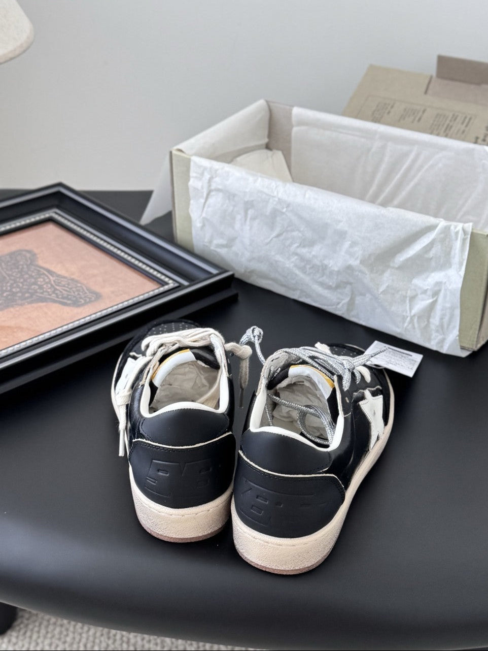 GDGS Ballstar Black White Gum Sole