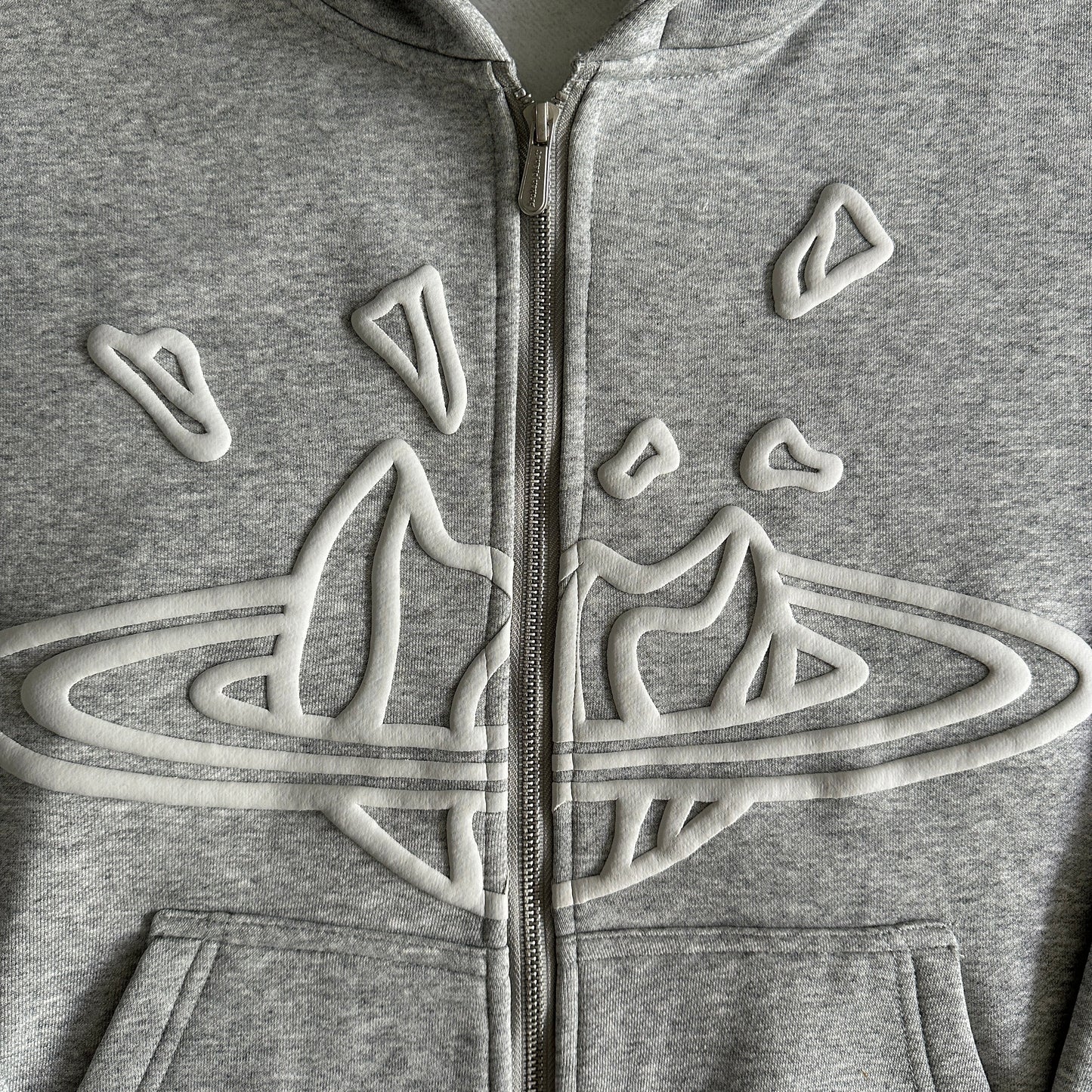 BPM zip up grey