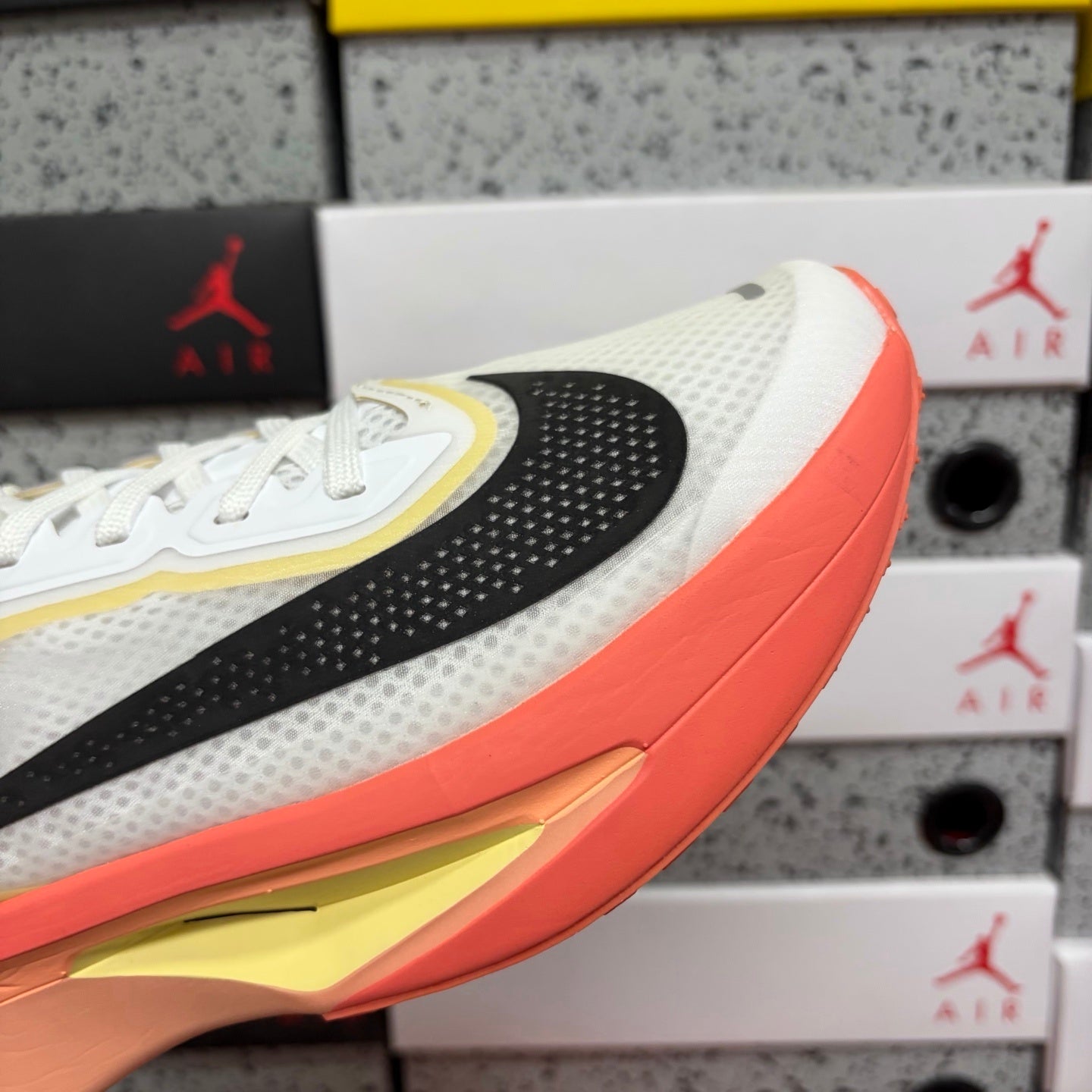 Zoom Fly 6 White/Orange/Black