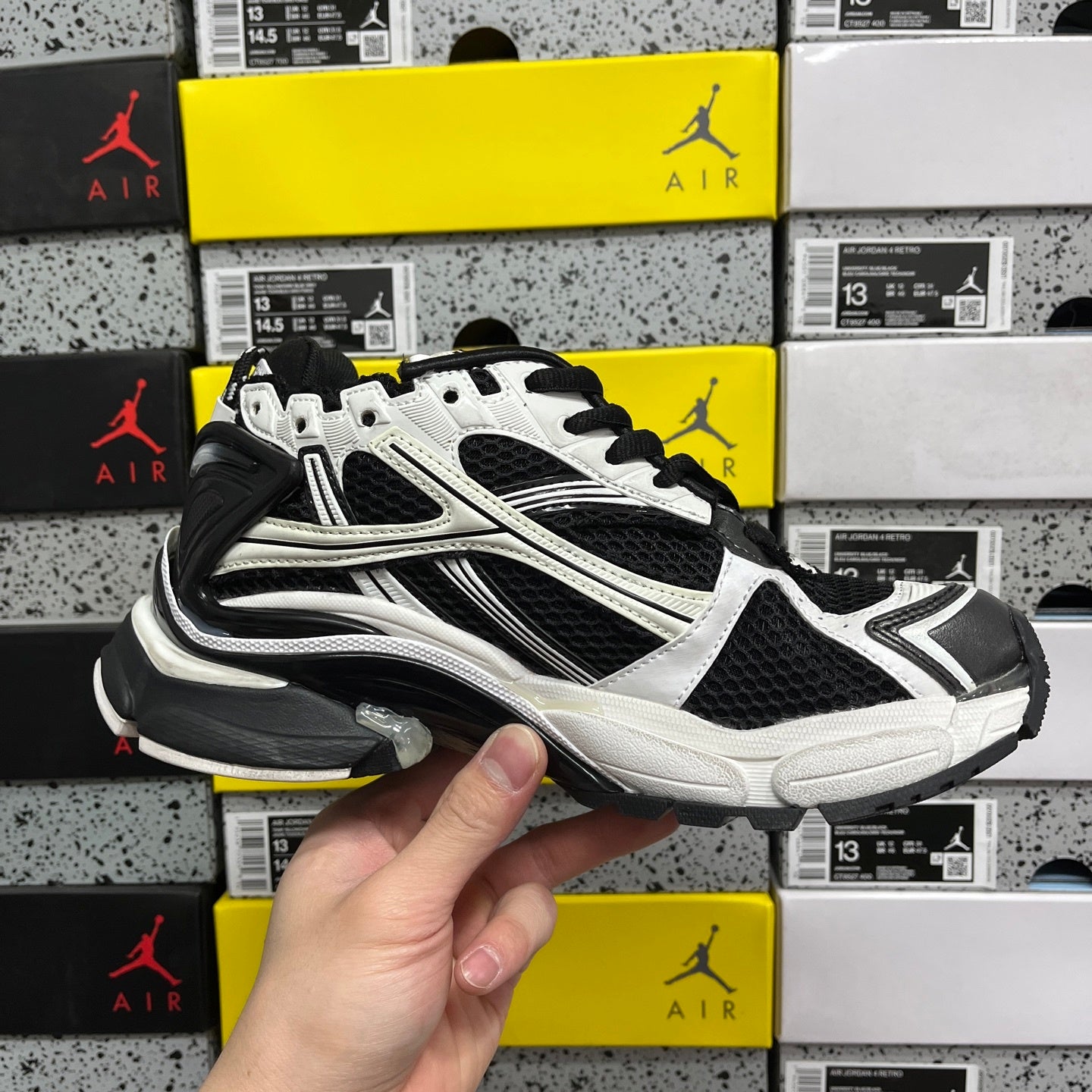 BLG Runner Black/White