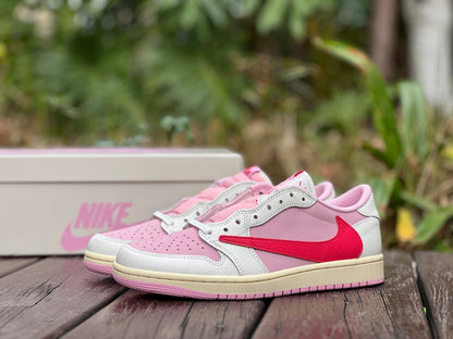 AJ1 Travis Reverse Mocha Pink
