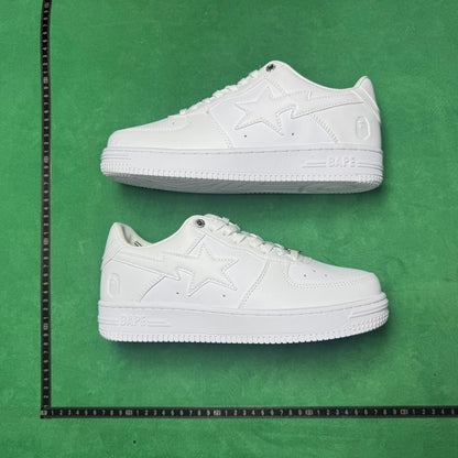 Bape STA Low All White