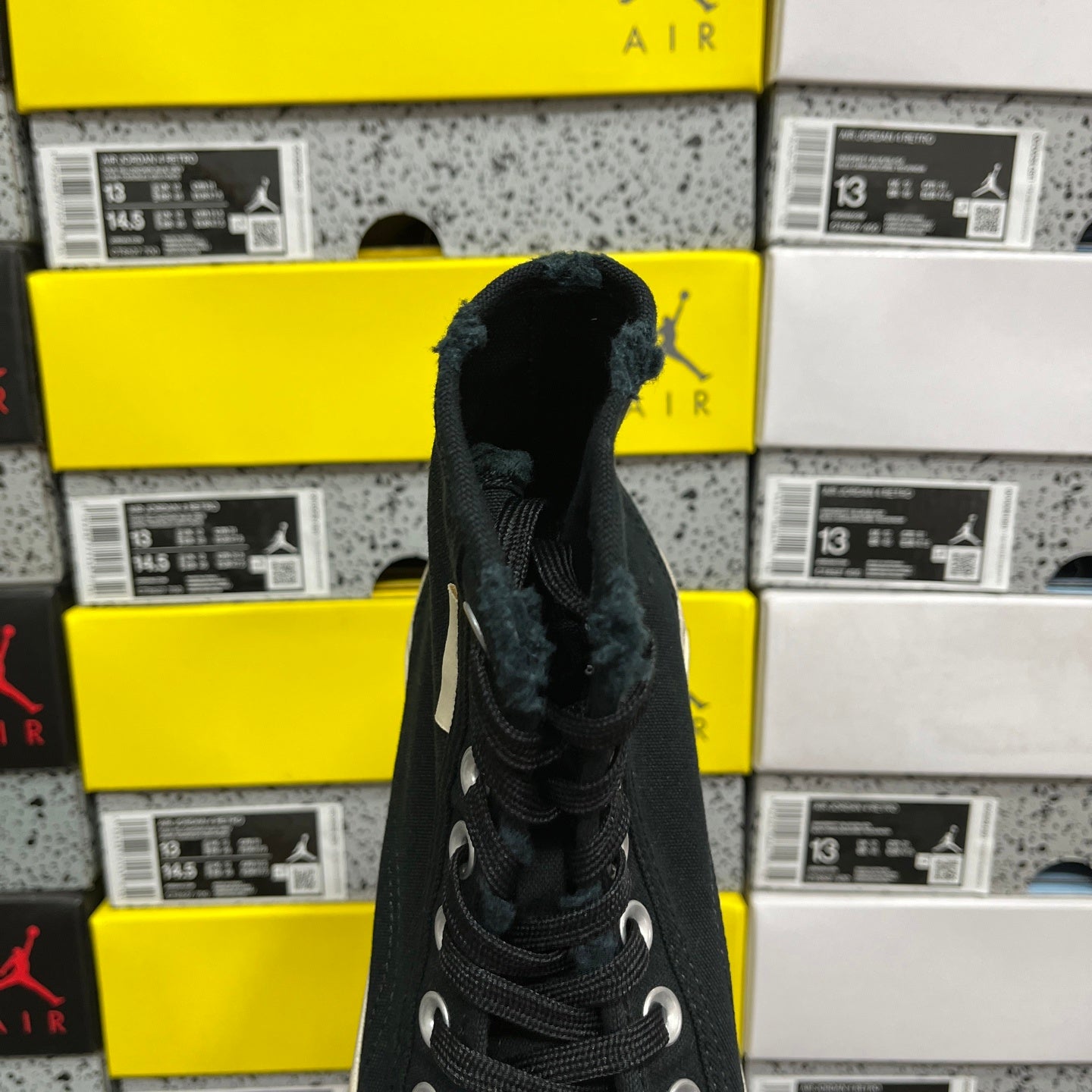 BLG Paris High Destroyed Black White