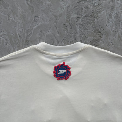 BPM star T-shirt- vanilla white