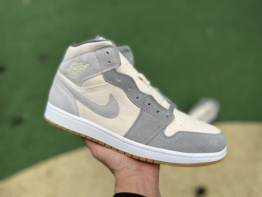 AJ1 MID Coconut Milk Particle Grey