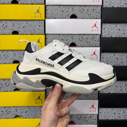 BLG Triple S x Adidas White/Black