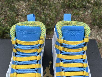 AJ10 White and Blue