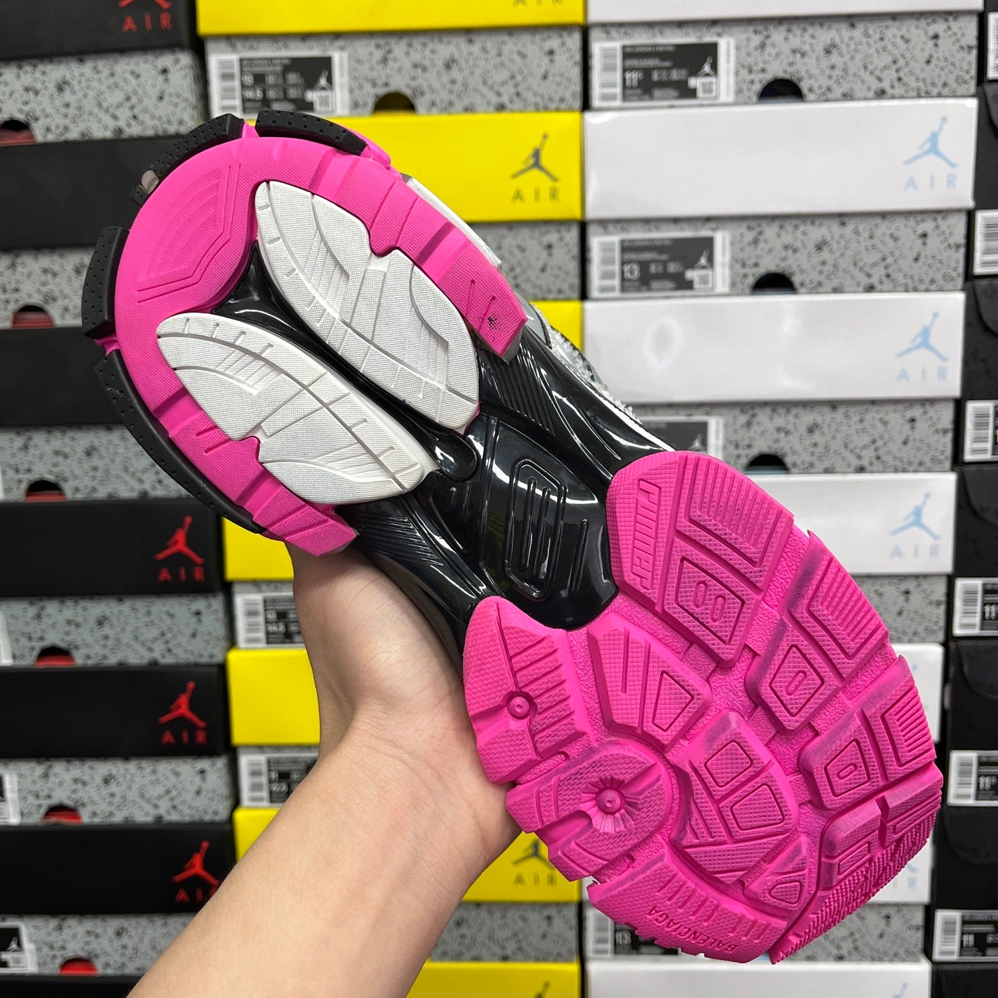 BLG Runner 7.0 Black/Pink/Grey