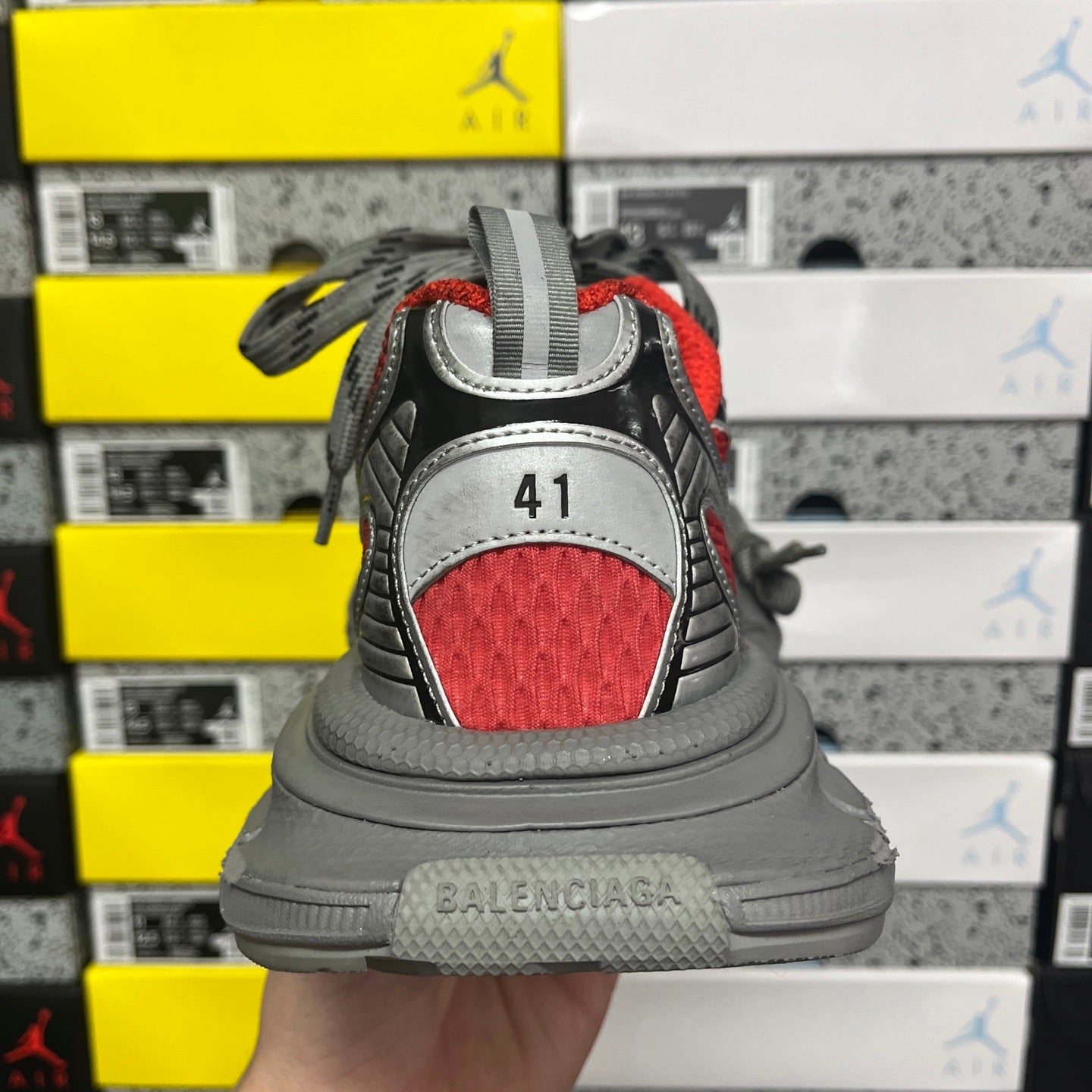 BLG 3XL Red/Orange/Grey/Black