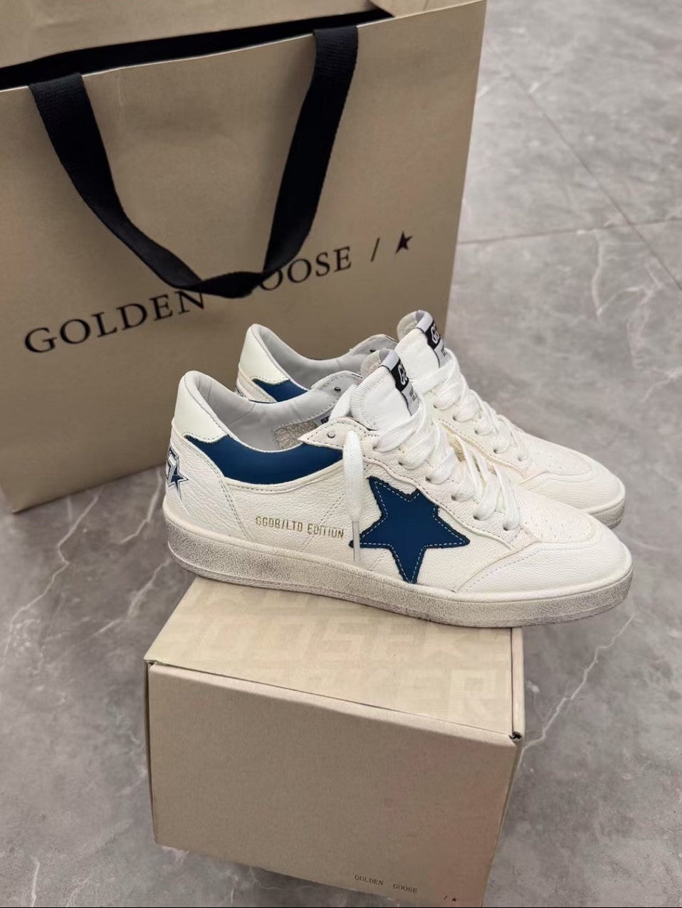 GDGS Ballstar White Blue Star