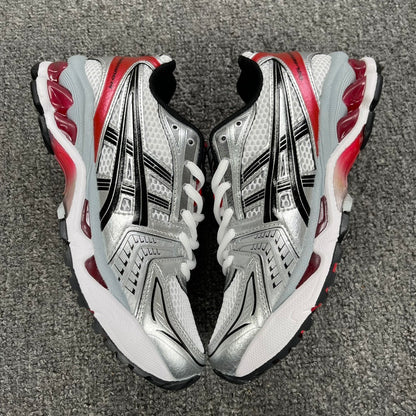 Kayano 14 Silver Black Red
