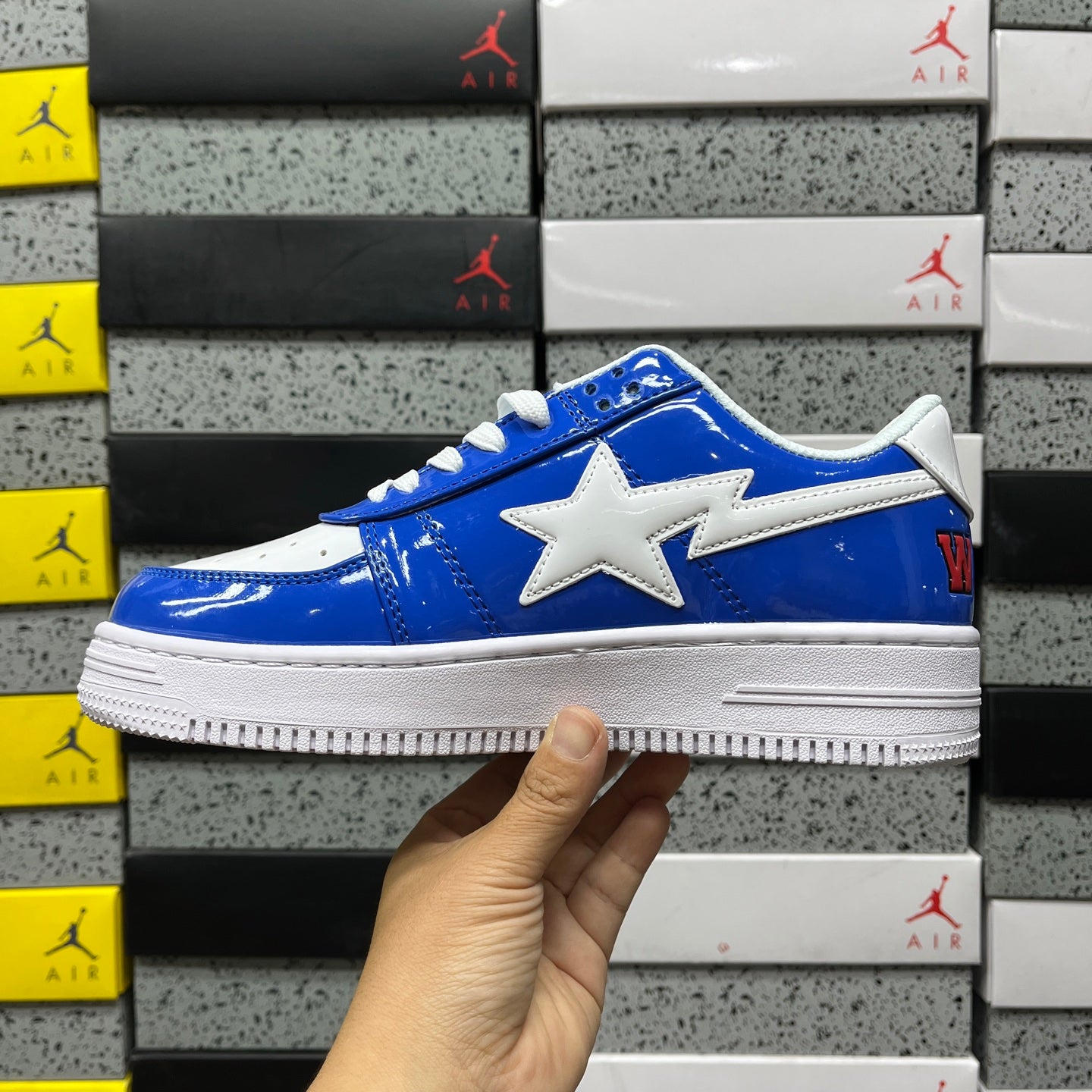 Bape STA Low Shark Blue