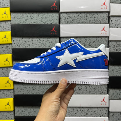 Bape STA Low Shark Blue