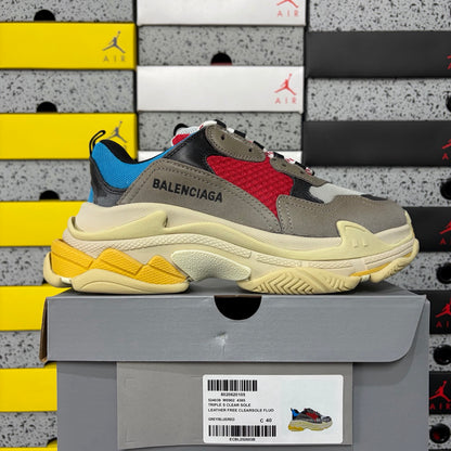 BLG Triple S Beige/Red/Borwn/Blue