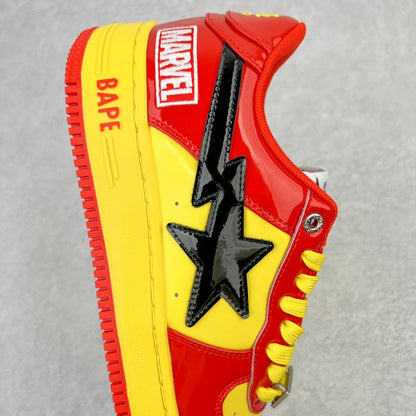 Bape STA Low Marvel Comics Iron Man