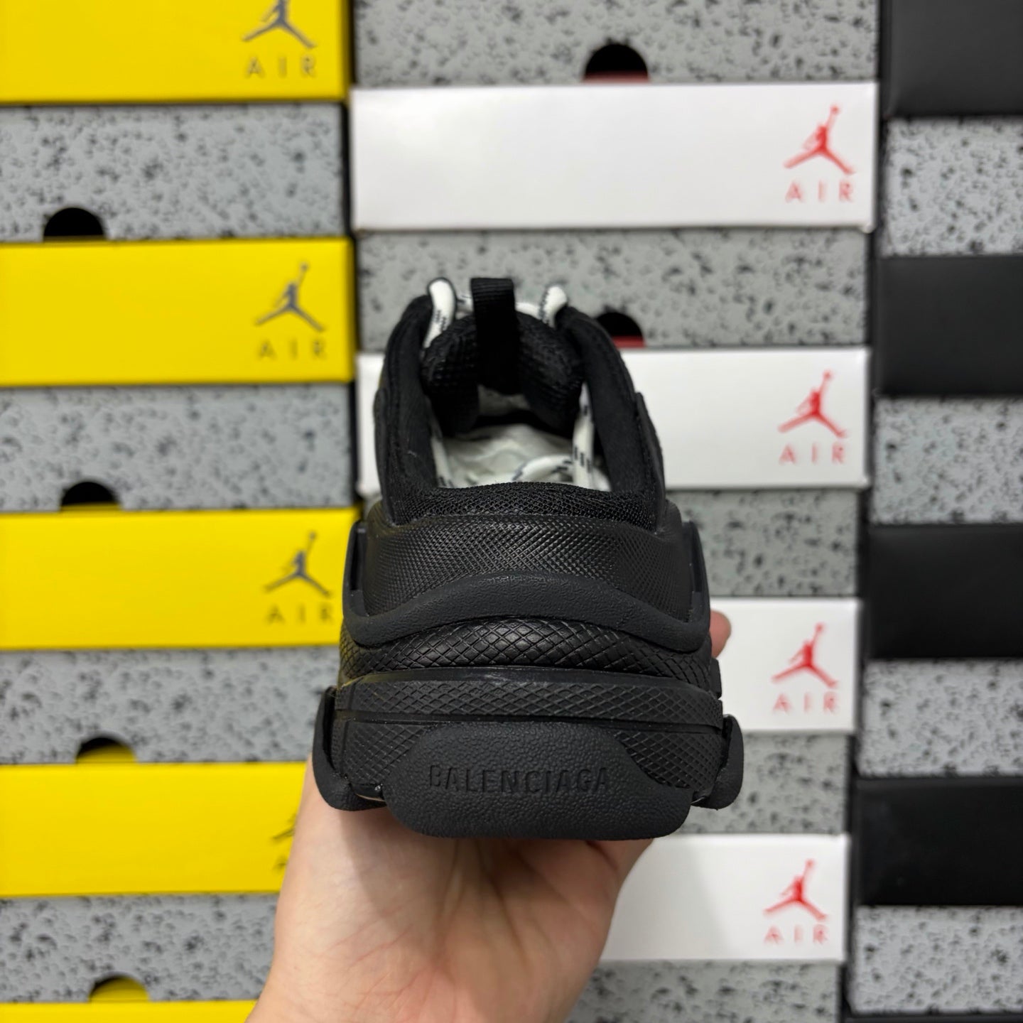 BLG Triple S Mule Black