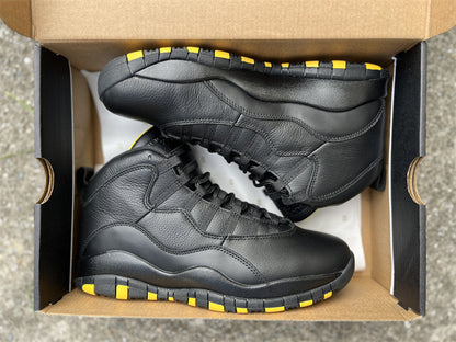 AJ10 Black and Yellow