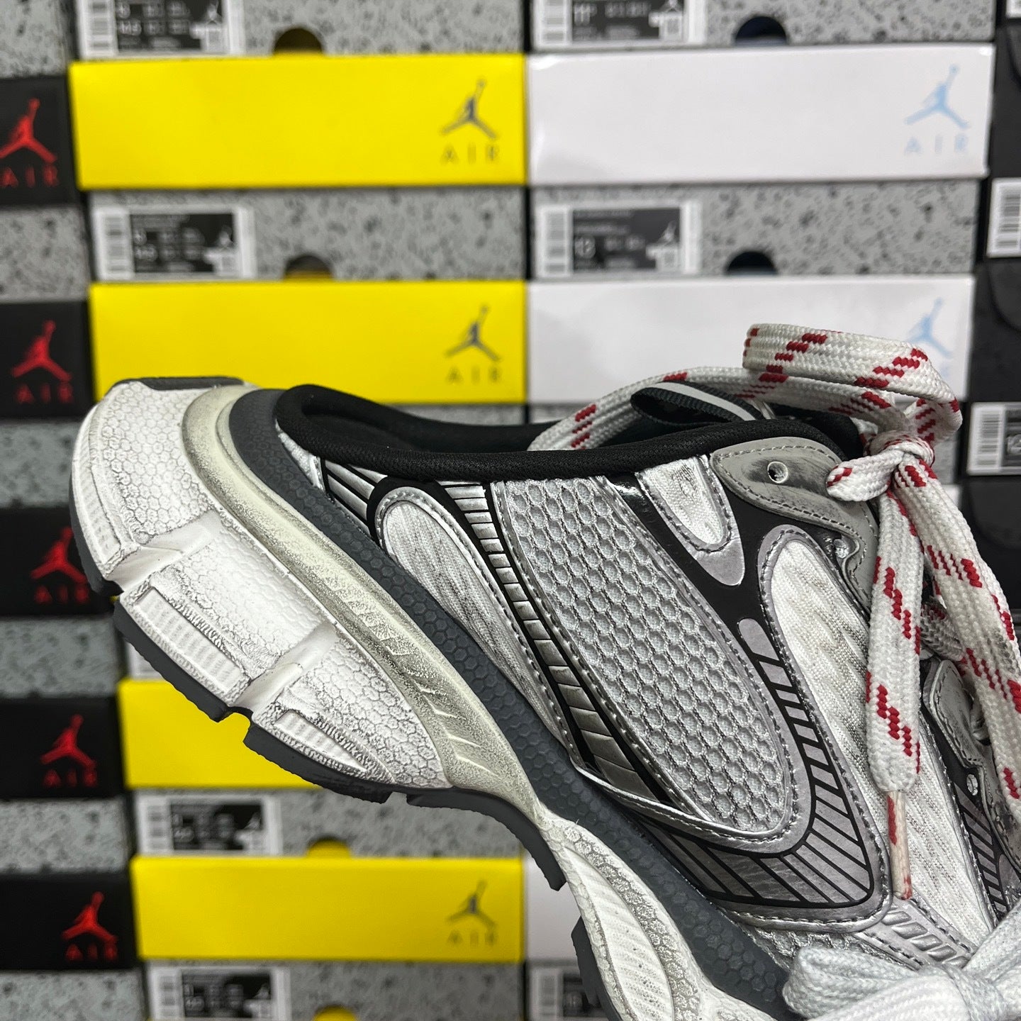 BLG 3XL Grey/White/Red