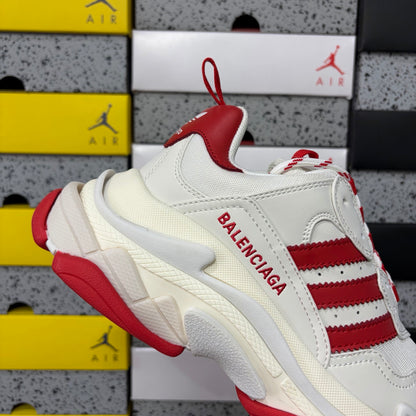 BLG Triple S x Adidas White/Red