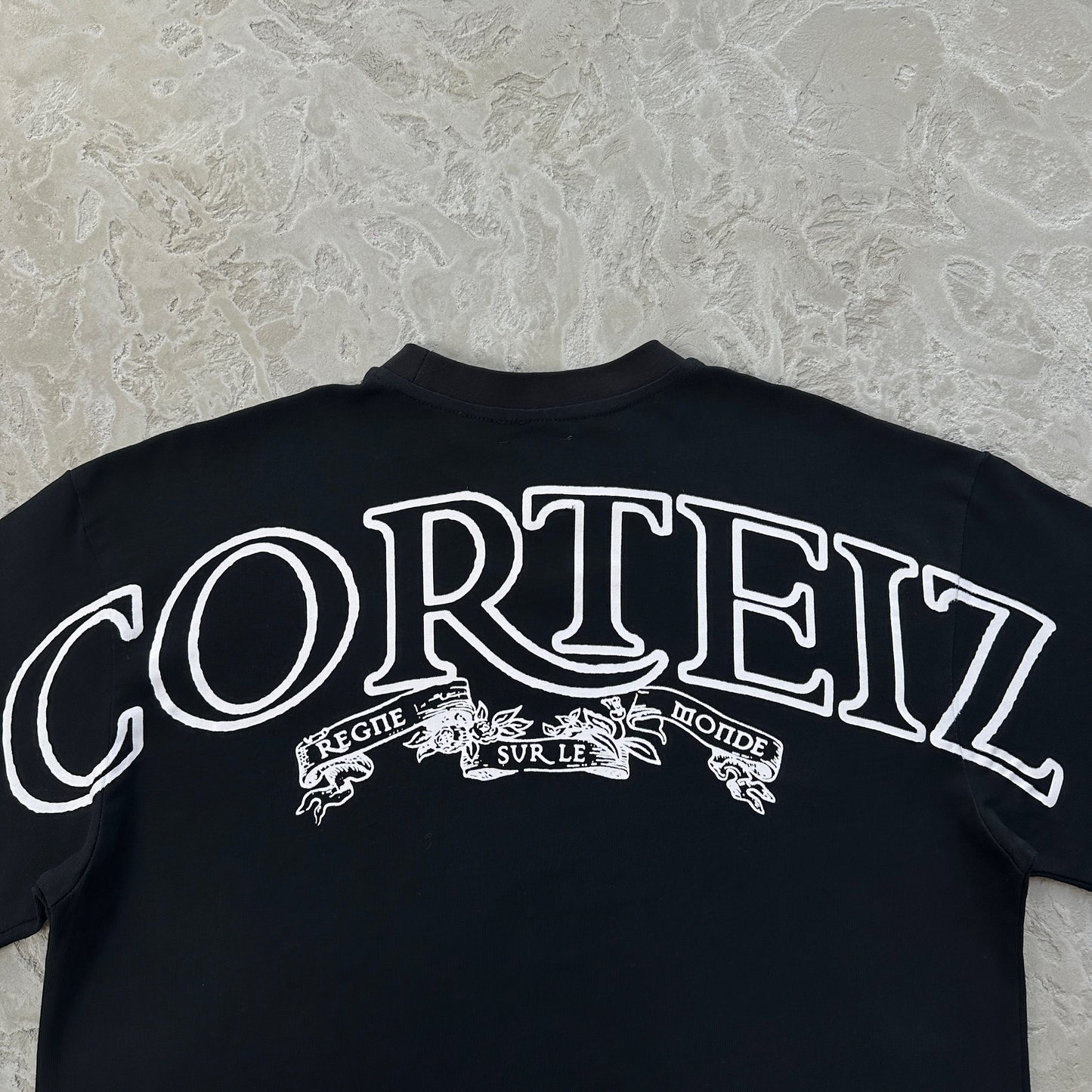 Royale heavyweight tee-black