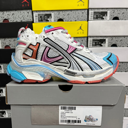 BLG Runner White/Grey/Blue/Orange/Pink