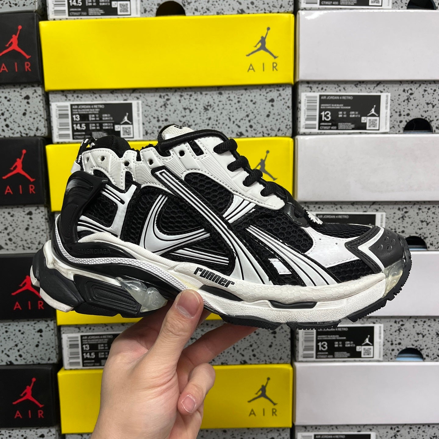 BLG Runner Black/White