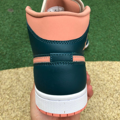 AJ1 MID Dark Teal Green