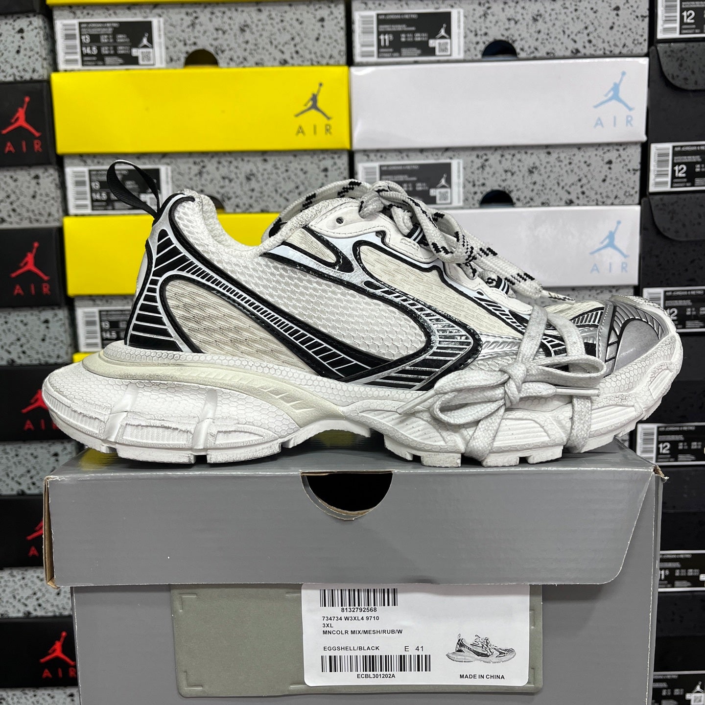 BLG 3XL White Black