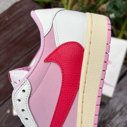 AJ1 Travis Reverse Mocha Pink