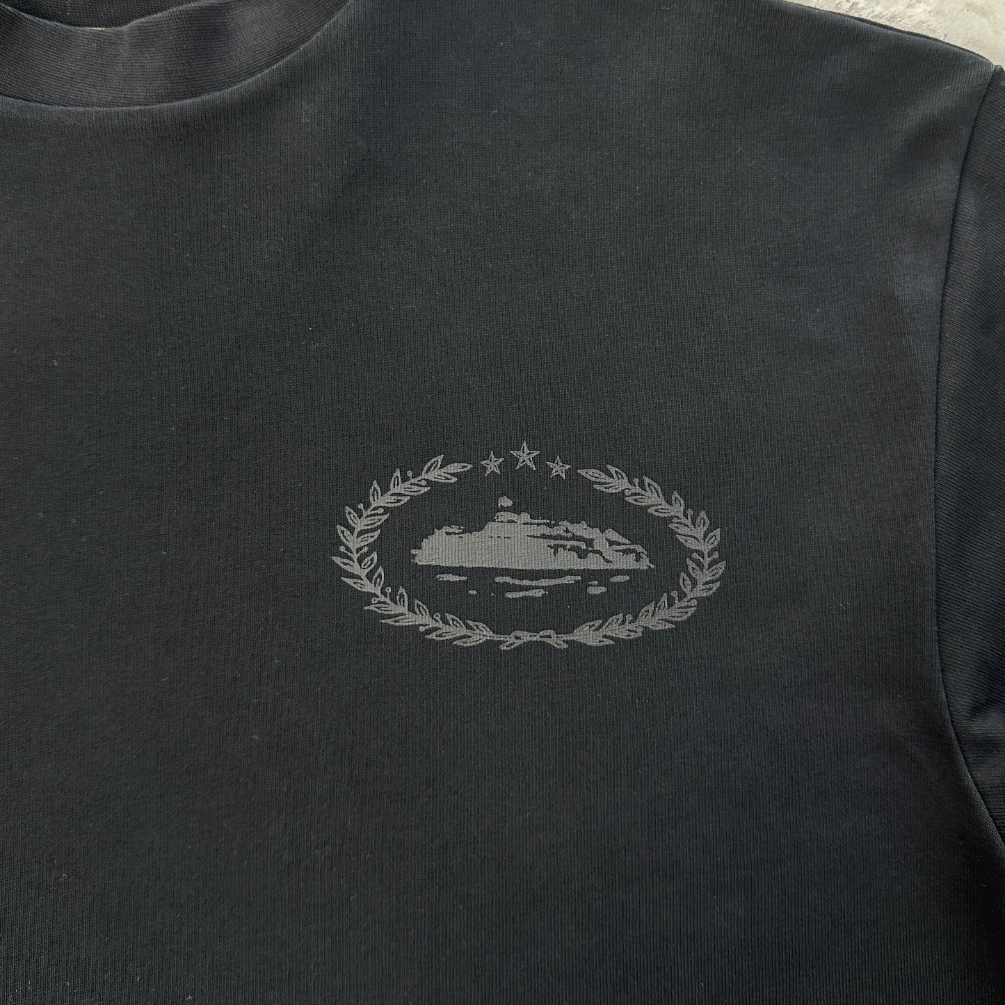 Royale heavyweight tee-black