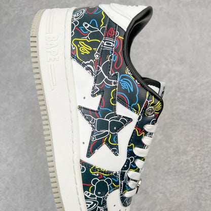 Bape STA Low Medicom Toy Be@r Camo Black