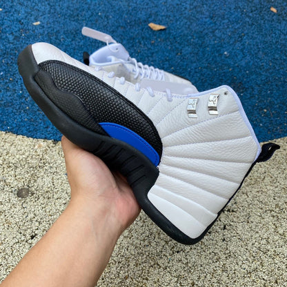 12 Blue Black and White