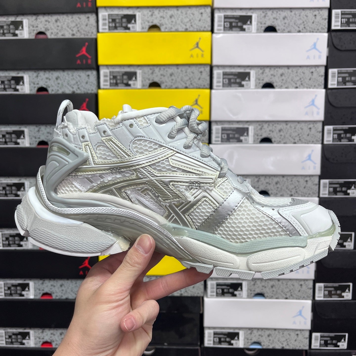BLG Runner 7.0 White/Grey Mix