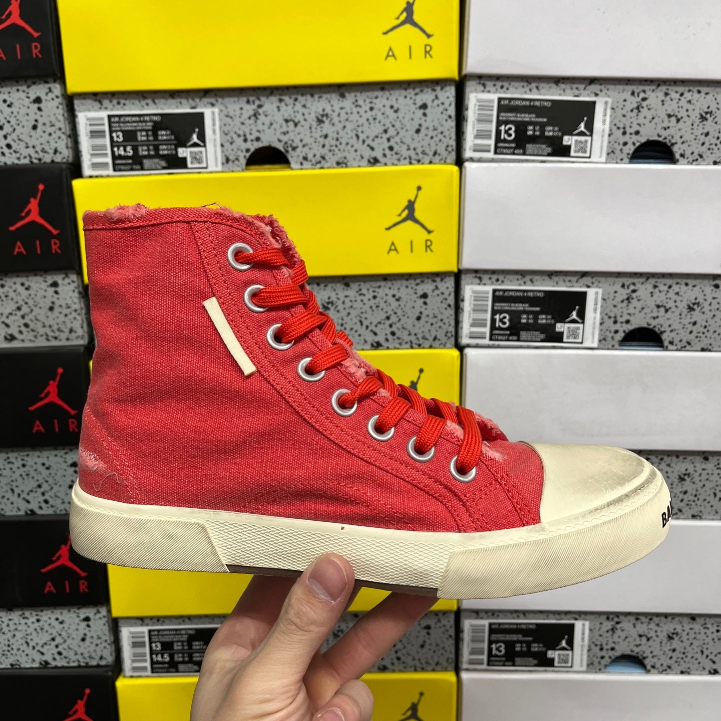BLG Paris High Destroyed Red