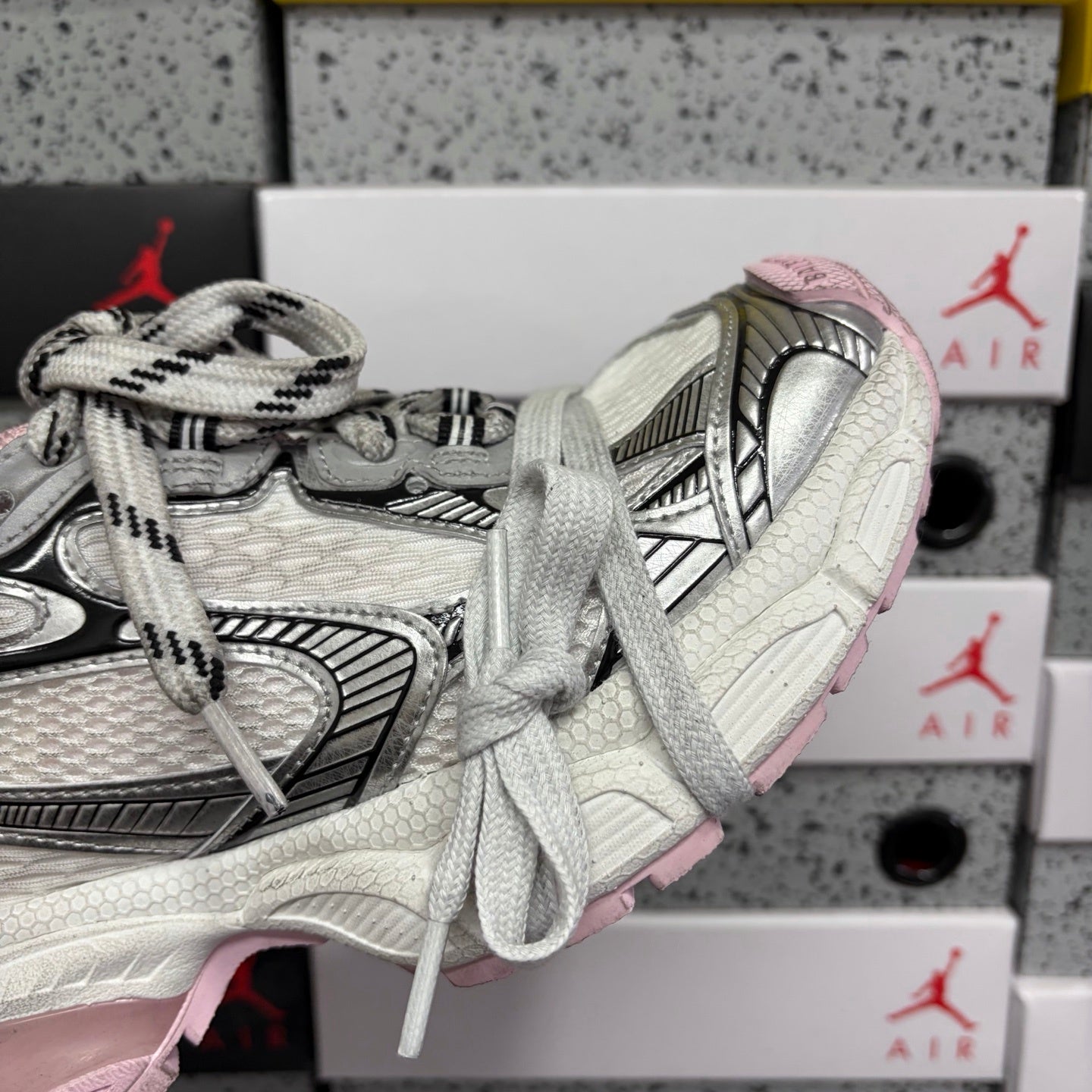BLG 3XL White/Pink/Black