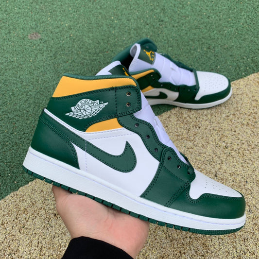 AJ1 MID Noble Green