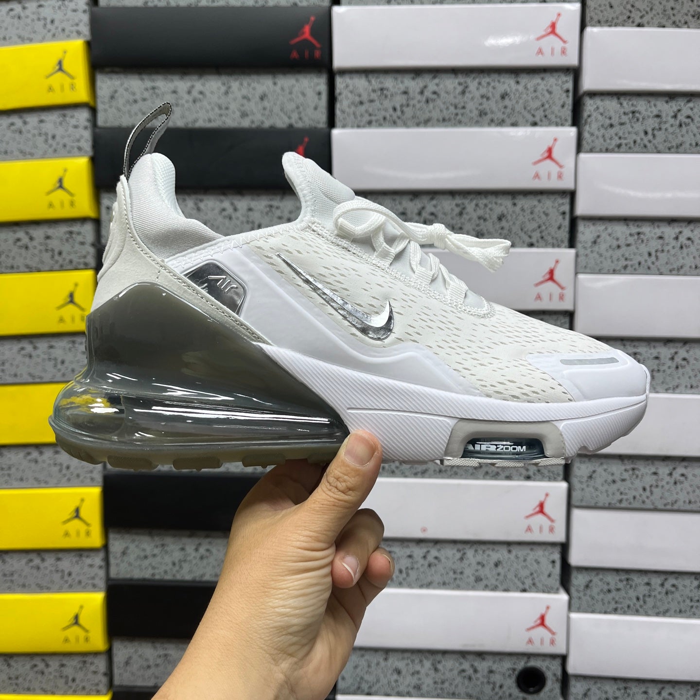 Air Max 270 Premium OW Pure Platinum