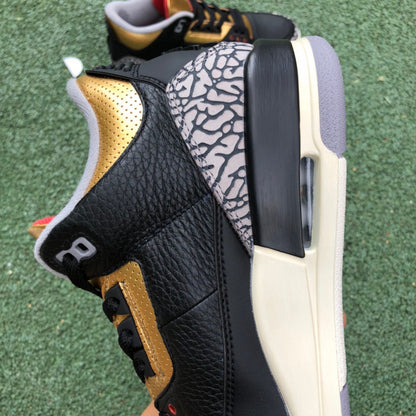 AJ3 Black Cement Gold
